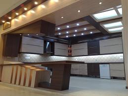 کابینت mdf آذین سقف  دکوراسیون  سپاهان سقف چیدمان گستر