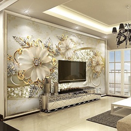 کاغذ دیواری استیکر چیدمان گستر سپاهان سقف